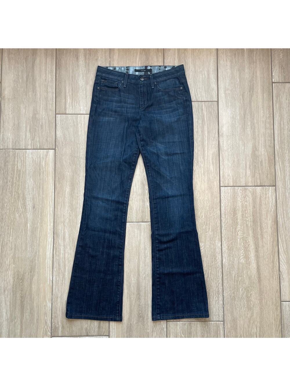 Joe's Jeans Muse Bootcut Jeans Womens 26 Dark Wash Stretch Mid Rise Denim